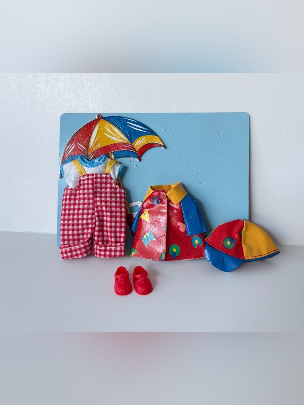 Vintage Kelly Doll Clothes - Rainy Day Theme
